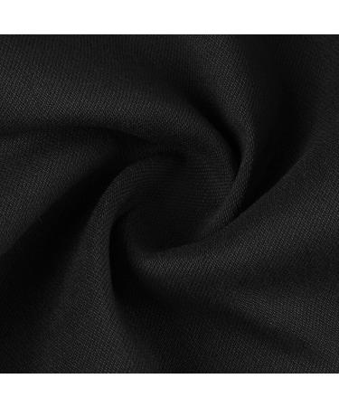Women's Plus Size Solid Black Joggers with Drawstring Waist and Pockets - Buy Online on GoSupps.com
