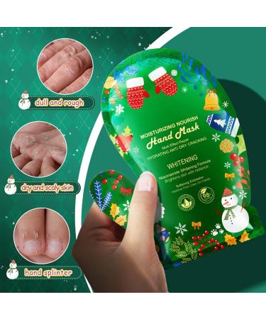  Eazerom 02 Pack of 5 pairs of moisturizing hand masks - Skin repair and renewal - Moisturizing gloves for dry hands - Buy Online on GoSupps.com