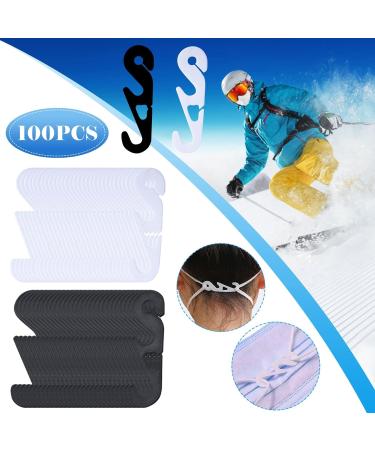 100 Pieces Adjustable Mask Hooks - Non-Slip Ear Holder Extensions for Comfort | International Shipping - Buy Online on GoSupps.com