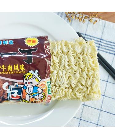 Nissin Five Spice Beef Flavour Demae Ramen Instant Noodles - 100g (Pack of 10) by CNMART - Buy Online on GoSupps.com