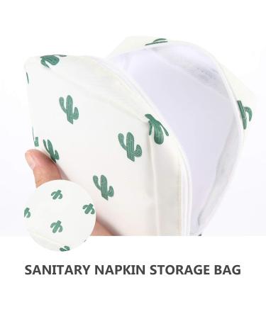 2 Pack Washable Hygiene Napkin Bags - Stylish Organizer for Travel Office & Home Storage - Buy Online on GoSupps.com