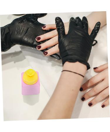 Housoutil 1pc Squeeze Bottle Refillable Nail Polish Bottle Refillable Empty Pump Bottle Push down Dispenser Large Pump Bottle Dispenser Shampoo Pink Plastic Abs Air Pressure Bottle Take Away 10x5.3cm Pink - Buy Online on GoSupps.com