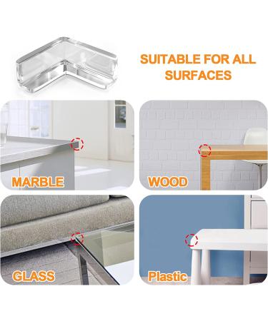 8 Pack L Shape Corner Guards - Baby Proof Furniture Safety Bumpers - Buy Online on GoSupps.com