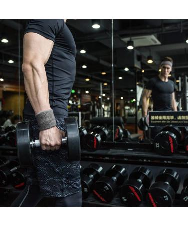Buy Welding Ribbons Sports Wrist Bands - 2 Pack Thick Cotton Bracelets for Football Basketball & Gymnastics - Comfortable & Durable - Buy Online on GoSupps.com