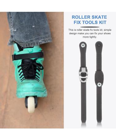 INOOMP Roller Skate Buckle Straps - 2pcs Replacement Energy Straps for Men and Kids Skating - Buy Online on GoSupps.com