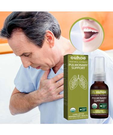 Herbal Lung Cleansing Spray Lung Cleanse and Detox Natural Herbal Lung Essence Natural Herbal Spray for Lung and Respiratory Support (1 PC) - Buy Online on GoSupps.com
