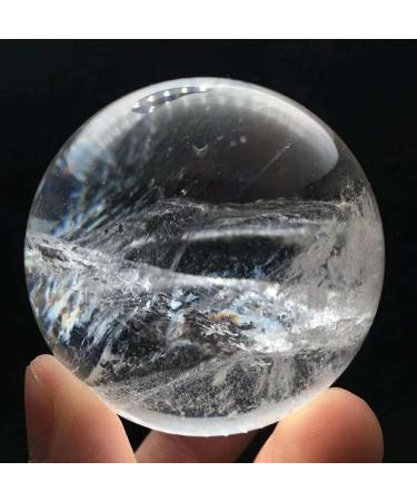 Buy AxBALL Natural Clear White Crystal Quartz Sphere - 75mm & 55mm Specimens for Healing & Decoration - International Shipping Available - Buy Online on GoSupps.com