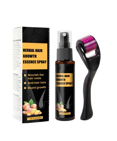 Ginger Germinal Oil, Ginger Hair Growth Serum, Ginger Essential Oil Stop Hair Loss Hair, Thinning Treatment Hair Growth Oil for Women & Men 30ML (1pcs)