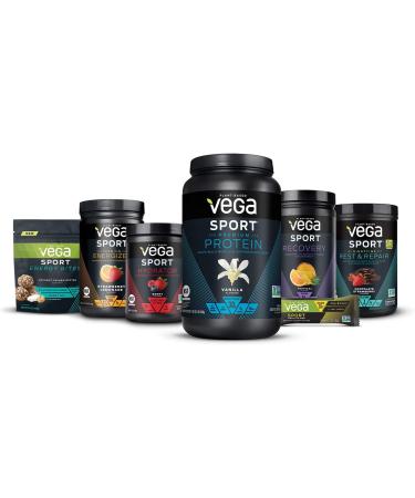 Vega Vanilla Caramel Rest & Repair Powder - 14.2 OZ | Shop Now - Buy Online on GoSupps.com