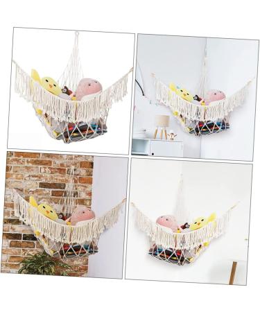 Beavorty 2-in-1 Yoga Ball Stand & Toy Organizer | Perfect Christmas Gift for Kids | Soft Plush Storage Hammock - Buy Online on GoSupps.com