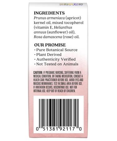Aura Cacia Rose Roll-On Essential Oil Blend 0.31 oz - Pure Aromatherapy for Relaxation & Wellness - Buy Online on GoSupps.com