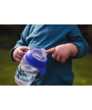 Tommee Tippee Natural Transition Soft Spout Sippy Cup  Boy   12+ Months  2pk Blue & Green - Buy Online on GoSupps.com
