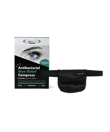The Eye Doctor Stye Relief Compress - Reusable Microwaveable Hot Single Eye Patch Mask - Treatment of Stye Blepharitis Dry Eye