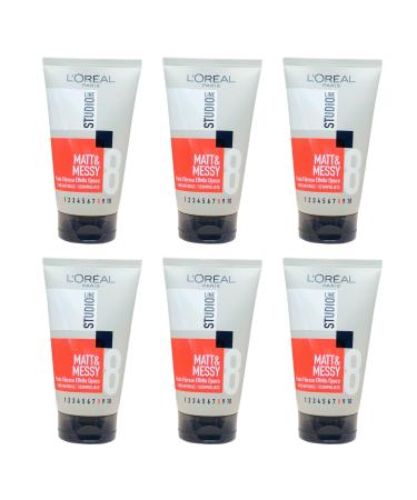 L'OR AL L'OREAL STUDIO LINE MATT & MESSY Fiber Paste for Hair Matte Effect Natural Look 150ml