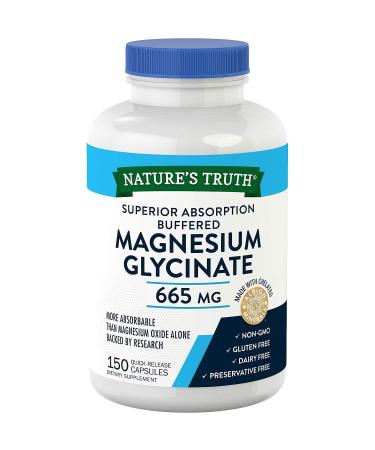 Truth Magnesium Glycinate 665mg 150 ct. A1f