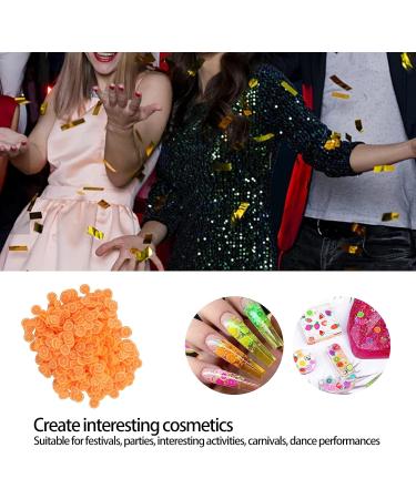 Fruit Nail Art Slices Nail Art Slices with Fruit Shaped Polymer Clay Nail Art Cellphone Glasses Decoration Accessories 10g/pack Nail Charms for Lip Gloss Nail Art DIY(Orange) - Buy Online on GoSupps.com