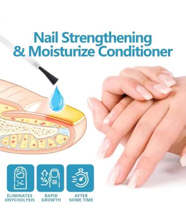 Onyxoguard Nail Growth & Repair Serum - Strengthener for Thin Brittle Nails | Crystal Clear Base Coat Treatment - Buy Online on GoSupps.com