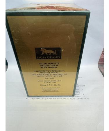 MGM GRAND Men Cologne Eau de Toilette Spray 3.4 oz 100 ml New in Box Sealed - Buy Online on GoSupps.com