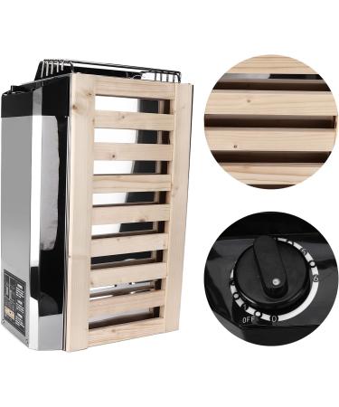 3KW Stainless Steel Sauna Stove | 110V Electric Sauna Heater for Home & Office | Internal Control - Buy Online on GoSupps.com