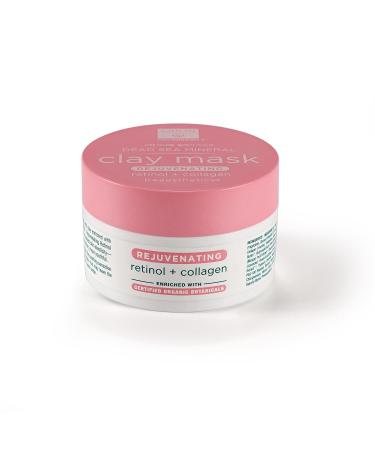 Earth Therapeutics Dead Sea Mineral Clay Mask with Retinol & Collagen - Revitalize Skin International Shipping Available - Buy Online on GoSupps.com
