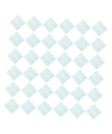 NOLITOY 100pcs Makeup Hand Palette Adhesive Tape Medical Nail Accessories Waterproof Adhesive Tape Cosmetic Accessories Makeup Plate Makeup Brush Disposable Paper Supplies White