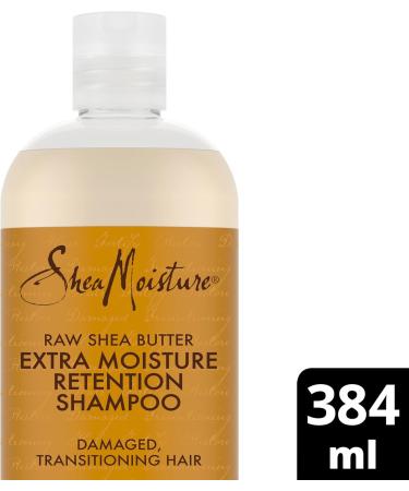 SheaMoisture Extra Moisture Retention Shampoo for damaged hair Raw Shea Butter Silicone and Sulfate Free 384 ml - Buy Online on GoSupps.com