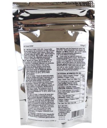 Squires Kitchen Cocoa Butter 100g - Buy Online on GoSupps.com