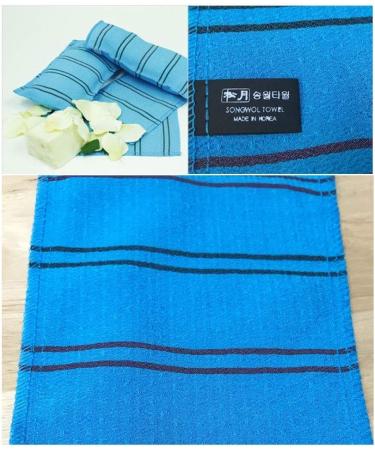 SongWol Korean Beauty X-Large Exfoliating Bath Towel Gloves - Strong Scrub Wash Cloths (3 Pack) - International Shipping - Buy Online on GoSupps.com