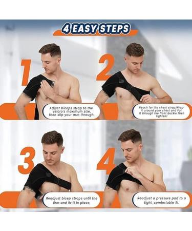 Anaconda Shoulder Brace - Anaconda Anaconda Shoulder Strain Protector Adjustable Shoulder Support Bracket Breathable and Pressurized (1pcs) - Buy Online on GoSupps.com