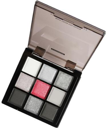 Dark Eyeshadow Palette Smokey Eyeshadow Palette Silver gray color eyeshadow eye makeup palette Blendable 9 colors highly pigmented long lasting for midnight masquerade - Buy Online on GoSupps.com