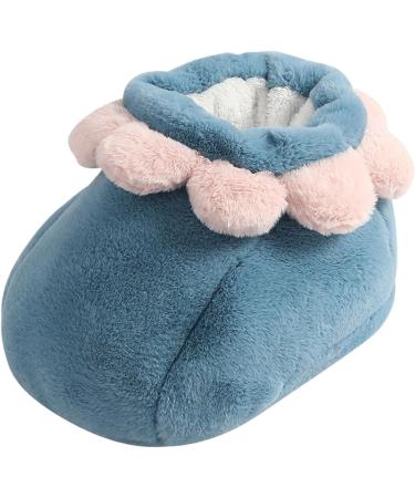 Soft Portable Blue Foot Warmers - Winter Comfort for Dormitory Bedroom & Study | 2-Piece Set (35x30x25 cm) - Buy Online on GoSupps.com
