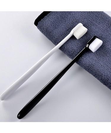 Suicra Manual Toothbrush - Extra Soft Bristles for Gentle Oral Care | Black Toothbrush for Deep Cleaning - Buy Online on GoSupps.com