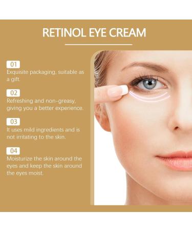 Eye Contour Serum with Hyaluronic Acid Anti-Wrinkle Eye Contour Caffeine and Niacinamide 15ml - Eye Contour Cream for Women - Anti-Dark Circles and Wrinkles Eye Cream (2pc) - Buy Online on GoSupps.com
