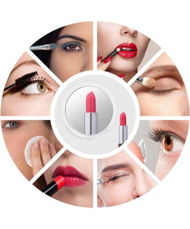 Glam Hobby 15X Magnifying Mirror for Makeup, Tweezing, Blackhead Removal - 6.3 Inch Round Mirror with 3 Suction Cups - Buy Online on GoSupps.com