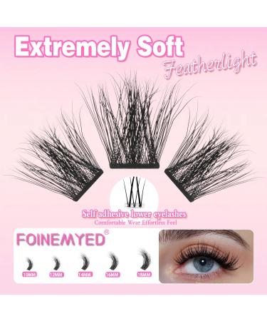 Fluffy Lash Cluster - Self-Adhesive Manga Lashes 10-18mm | No Glue Volume Eyelash Extensions - Buy Online on GoSupps.com