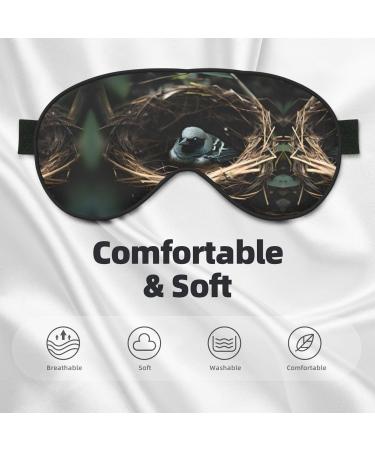 Little Bird Nest Eye Mask - Soft Adjustable Sleep Mask for Men & Women | Comfortable Nighttime Eye Cover - Buy Online on GoSupps.com