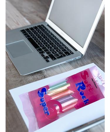 3 X Soft Rock Bags Original Edinburgh Rock Retro Sweets Gift Bag Sweet Shop - Classic Sweets Traditional Taste. - Buy Online on GoSupps.com