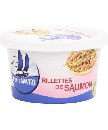 Petit Navire Salmon Rilllettes 125 g - Buy Online on GoSupps.com