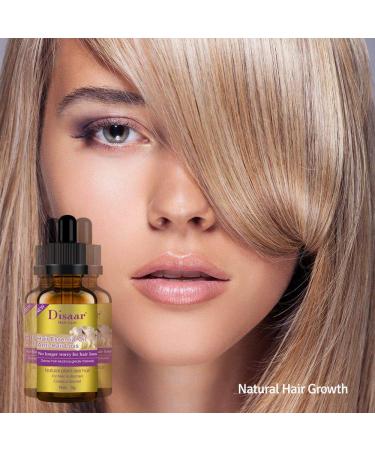 DISAAR BEAUTY Natural Hair Growth Serum - Ginger Essential Oil Treatment for Strong, Thick Hair - Anti Hair Loss & Baldness Solution - Buy Online on GoSupps.com