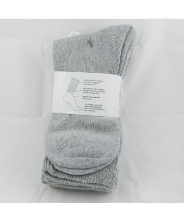 ATB 3 Pairs Diabetic Crew Circulation Socks Mens Sz 10-13 - Health Support & Loose Fit - Buy Online on GoSupps.com