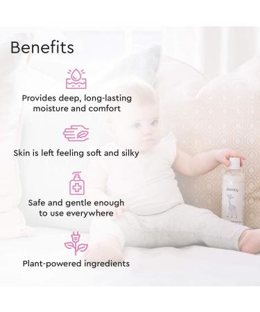 Puracy Organic Baby Lotion - Lavender & Grapefruit 12 fl oz | Gentle & Hydrating Formula - Buy Online on GoSupps.com