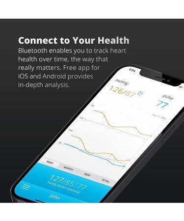 Greater Goods Premium Blood Pressure Monitor Kit with Bluetooth | Smart Heart Rate Monitor | Easy-to-Use Cuff | St. Louis Designed - Buy Online on GoSupps.com
