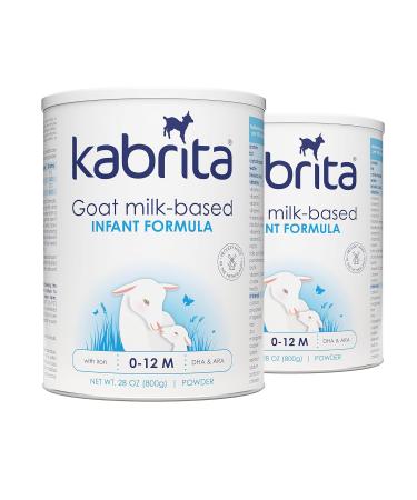 Kabrita Goat Milk-Based Infant Formula Ages 0-12 Months - 28oz - Pack of 2