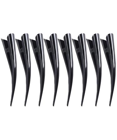 8-Pack Metal Duck Beak Hair Clips for Women & Girls - Slide-Resistant Teeth Design Perfect for DIY Hair Styling - 13cm - Buy Online on GoSupps.com