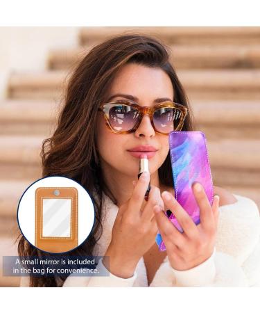 Travel Lipstick Organizer Case | Portable Makeup Bag with Mirror | Colorful Graffiti Art Pattern V497c5uwfx - Buy Online on GoSupps.com
