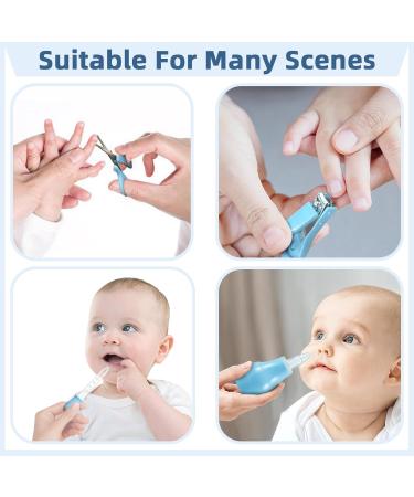 RIGHTWELL 10 in 1 Baby Healthcare and Grooming Kit Baby Nail Kit with Waterproof Zipper Box Infant Hair Brush Toddler Comb Nasal Aspirator Nail Clippers Baby Grooming Kit Newborn - Buy Online on GoSupps.com