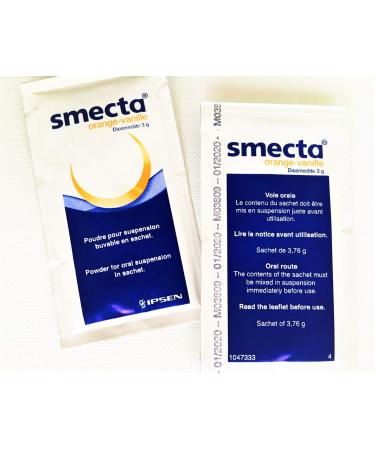 SMECTA 30 Sachets - Natural Medication for Acute & Chronic Diarrhoea in Adults & Children - Instant Relief - Buy Online on GoSupps.com
