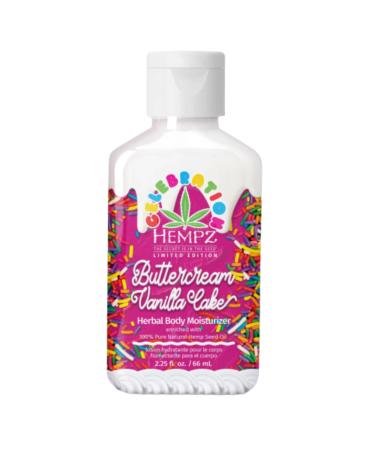 HEMPZ Body Lotion - Buttercream Vanilla Cake Celebration Limited Edition Daily Moisturizing Cream  Shea Butter  Aloe  Lavender Extract Body Moisturizer - Skin Care Products  Hemp Seed Oil - Travel Size Lavender Vanilla - Buy Online on GoSupps.com