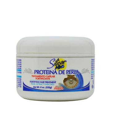 Silicon Mix Proteina De Perla - 8 oz Protein Fortifying Hair Treatment for Healthy Hair | International Shipping Available - Buy Online on GoSupps.com