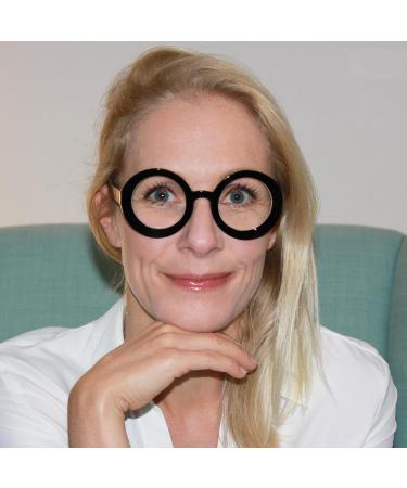 LUR Oversized Round Reading Glasses for Women - 4 Pack Large Frame +1.50 - Stylish & Comfortable Readers in Multiple Colors - Buy Online on GoSupps.com